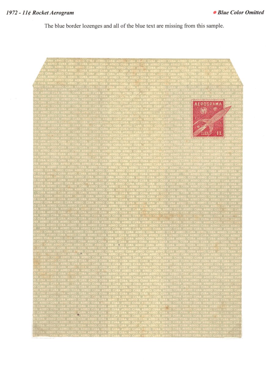 Cabrera Aerogram Error Exhibit