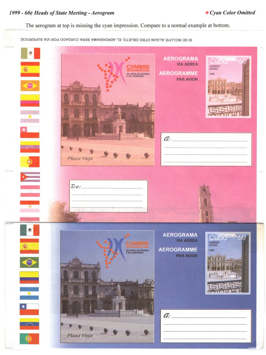 Cabrera Aerogram Error Exhibit