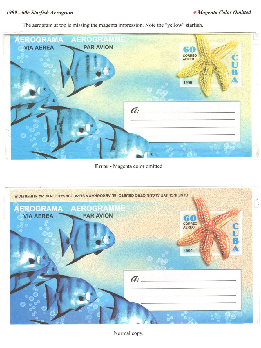 Cabrera Aerogram Error Exhibit