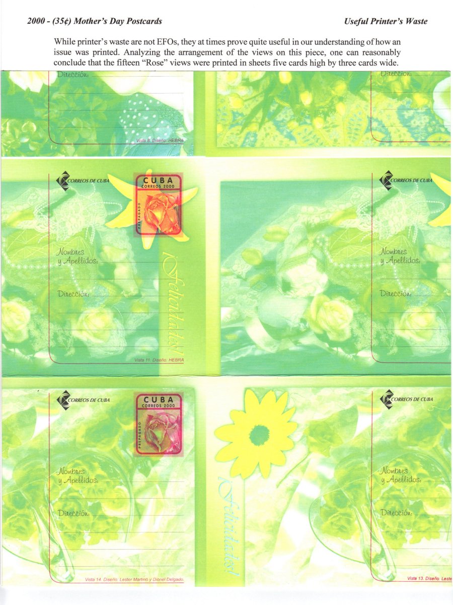 Cabrera Aerogram Error Exhibit