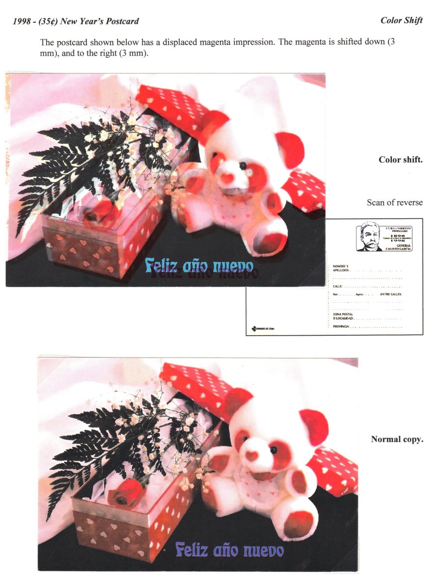 Cabrera Aerogram Error Exhibit