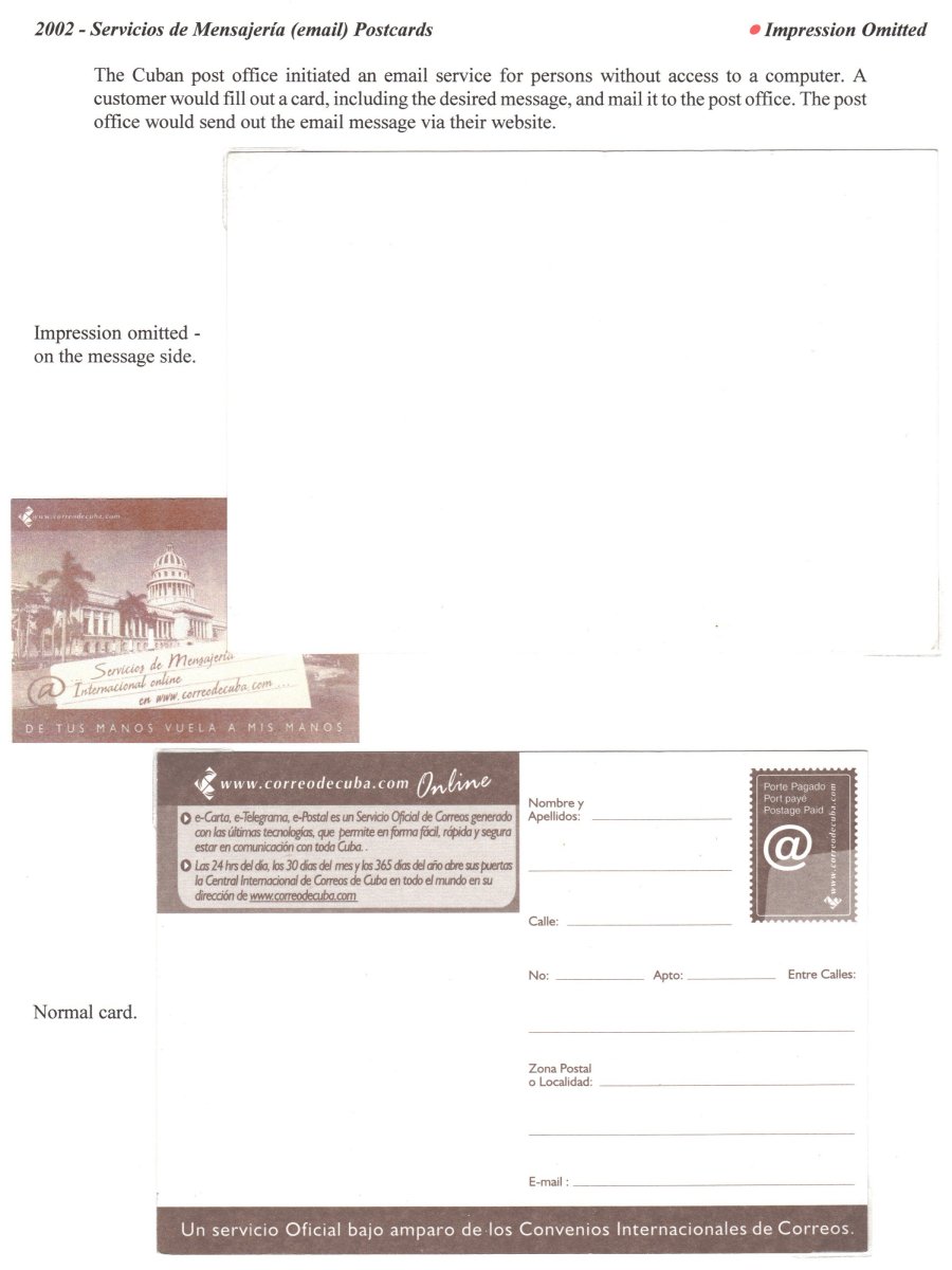 Cabrera Aerogram Error Exhibit
