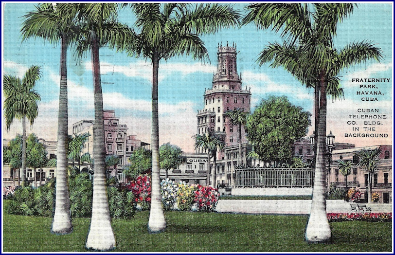 Telephone Bldg seen from Fraternity Park