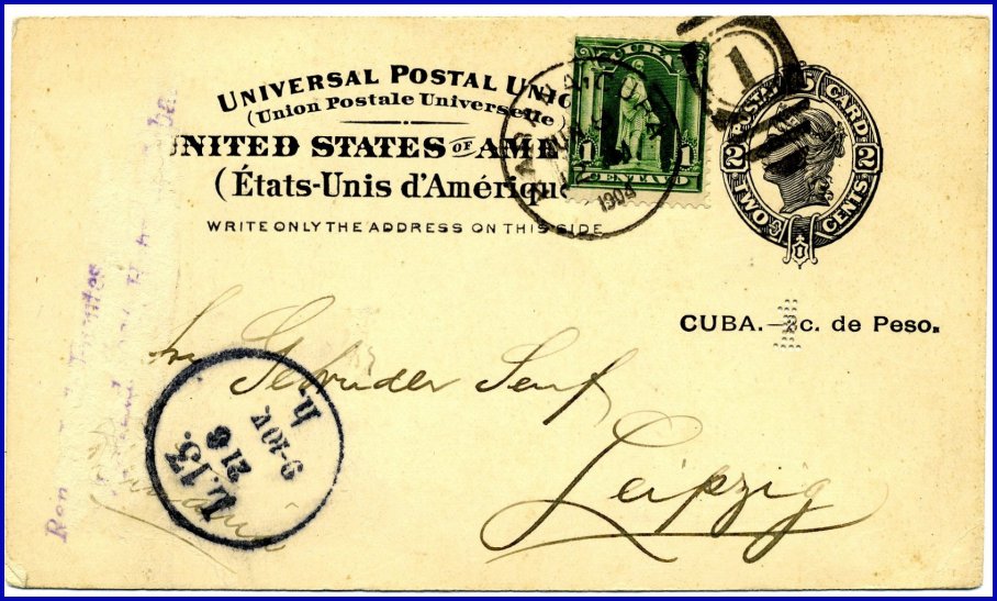 Republica de Cuba official punch, 1904
