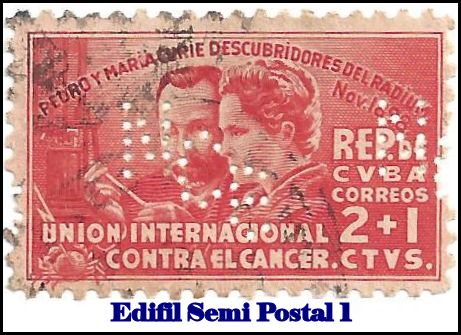 Edifil Semi Postal 1