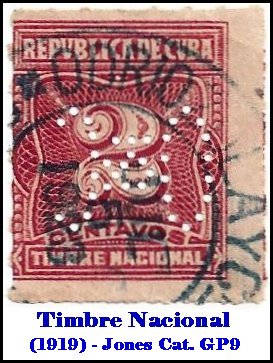 Timbre Nacional 2c. revenue