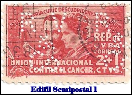 Edifil 1- Semi Postal