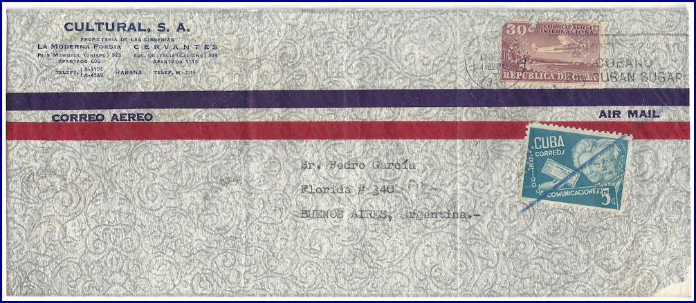 1944 RVCo Perfin Cover