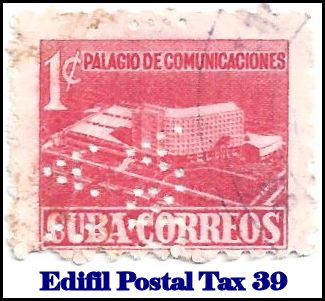 Edifil Postal Tax 39