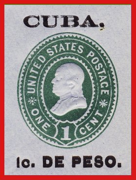 1899 — 1¢ Franklin, Type II - Detail - Double Surcharge