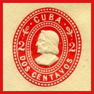 1902 - 2 centavos Columbus Detail