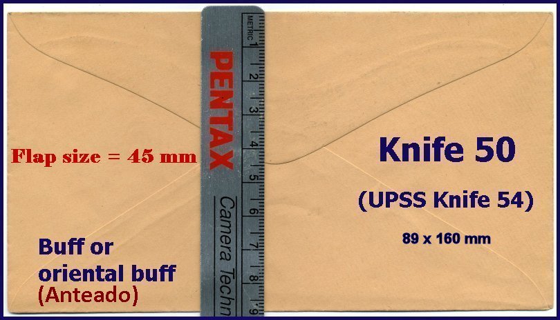 Scan of knife 50 envelope
