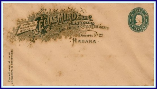 Not Cataloged - 171 x 95 mm - Elias Miro return card