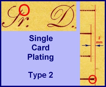 Position 2 for Single Cards