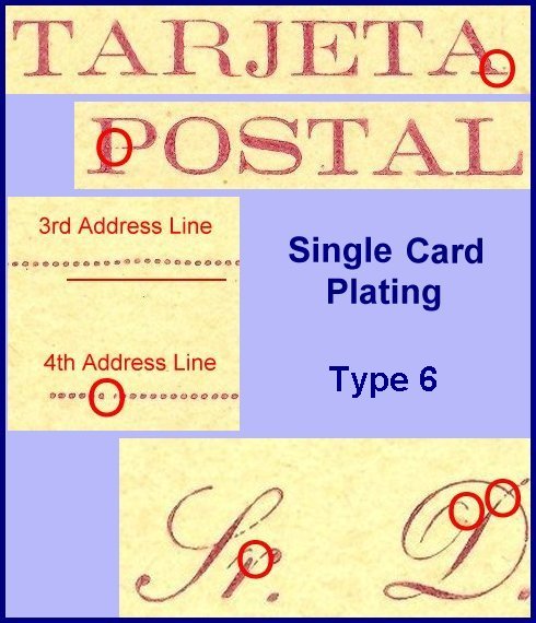 Position 6 for Single Cards
