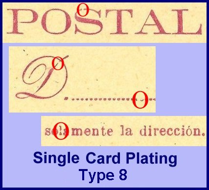 Position 8 for Single Cards