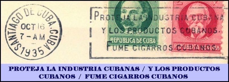 PROTEJA LA INDUSTRIA CUBANOS / Y LOS PRODUCTOS CUBANOS