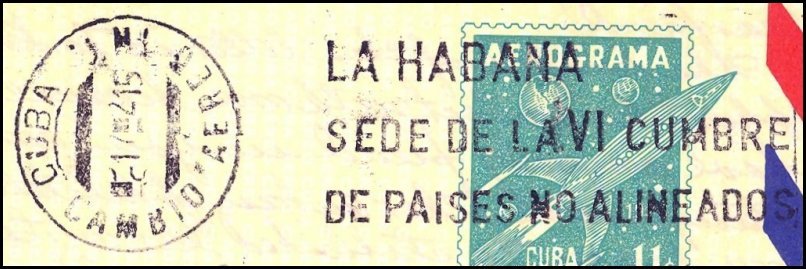 LA HABANA.  SEDE DE LA VI CUMBRE DE PAISES NO ALINEADOS